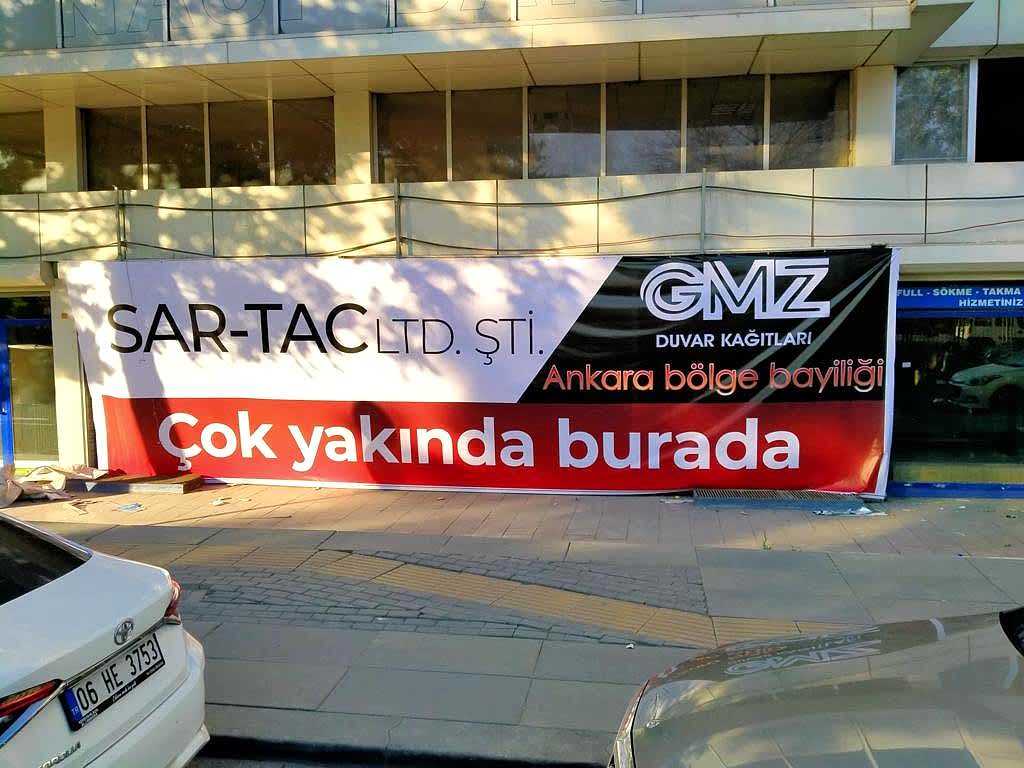Ankara Gmz duvar kağıdı mağazamız çok yakında sizlerle.